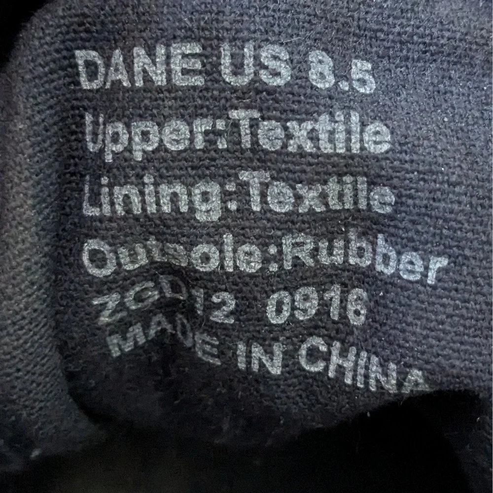 Bebe Dane Navy Blue Canvas Low Top Sneakers Womens 8.5‎ Streetwear 80s 90s Y2K